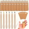5 Boxes/30pcs Kraft Paper Box Children's Short Pen Mini Drawing Pencil  Student Stationery