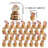 Topper Torta Capibara Animale Carino Decorazioni Cupcake Per Bambini Buon Compleanno Tema Capibara Articoli per Festa Baby Shower