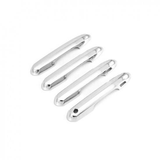 Chrome Exterior Door Handle Cover Trim For Toyota Land Cruiser 2022 2023 LC300