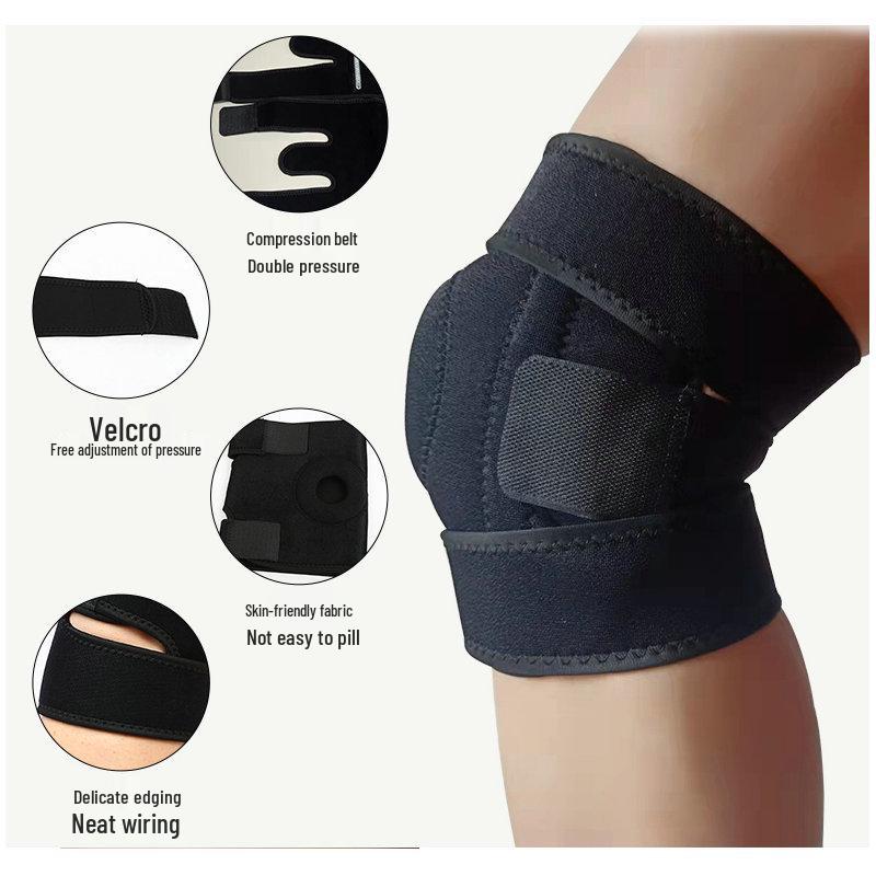 Outdoor Mountaineering Compression Knee Pads for Cycling, Basketball, and Running - Spring Knee Brace Cover In Stock