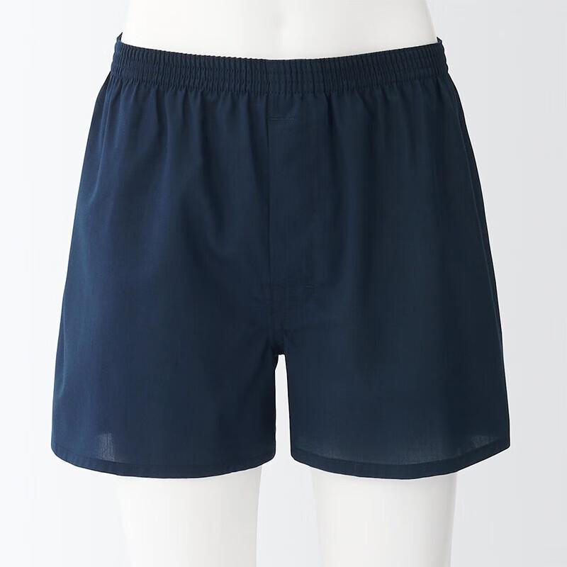 MUJI Men's Lyocell Front Opening Boxer Briefs