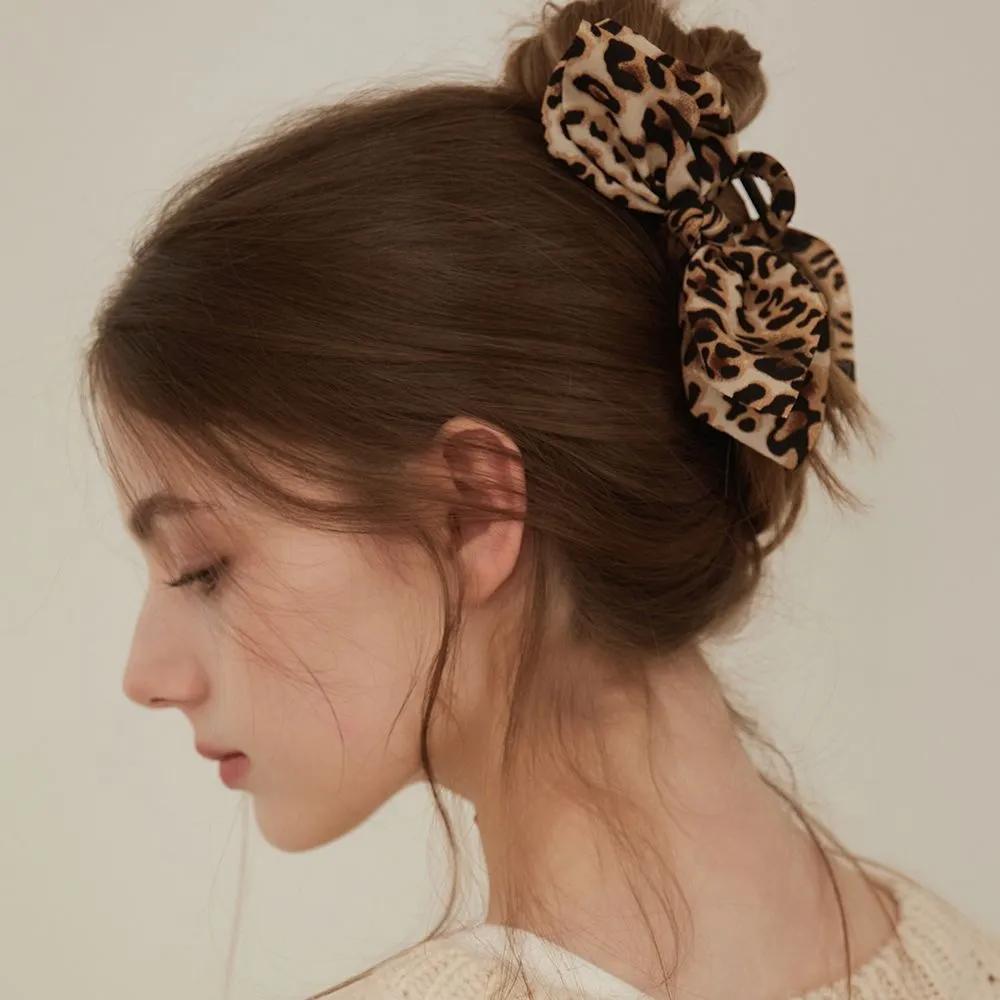 Leopard Butterfly Hair Crow Clip HB2270