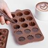 Silicone Molds for Chocolate Non-Stick Chocolate Candy Butter Molds Silicone Chocolate Mold for Delicious Chocolates Baking Tool