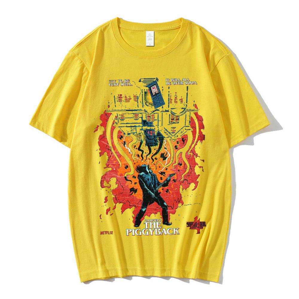 Printed Fashion Short Sleeve Casual Comfort Top Loose T-Shirts Men’s