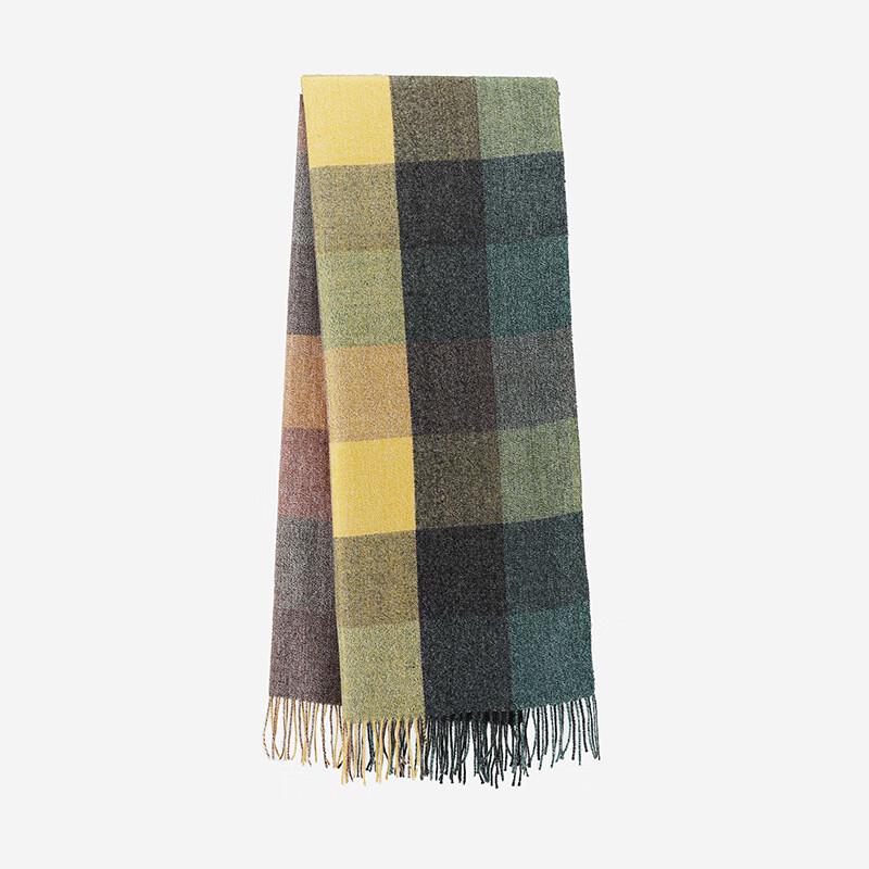 CEENIU Damen Herbst/Winter Plaid Imitatkashmir Schal Stola