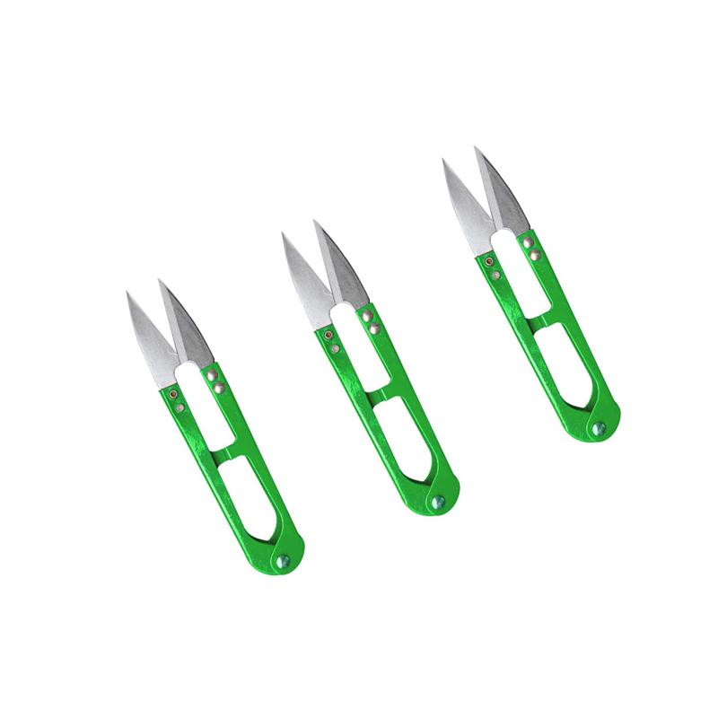 3Pcs Multicolor Pruning Shears Mini Sharp Scissors Nipper Branch Pruner Gardening Trimmer Tool for Stitch,Small Plants,Crafts