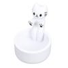 Warming Paws Tea Light Candle Sticks Holder Cute Decorative Item Artistic Candle Stand White Cat