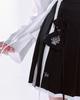 Tiemsseuli Goblin Fortune Pouch Pleated Wrap Skirt Black