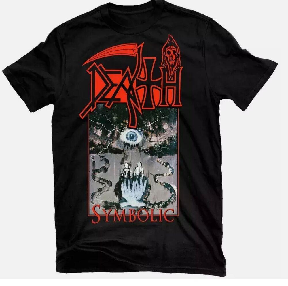 Death Band Symbolic Black Cotton T Shirt Full Size S-5XL Unisex T-Shirt XXXXL