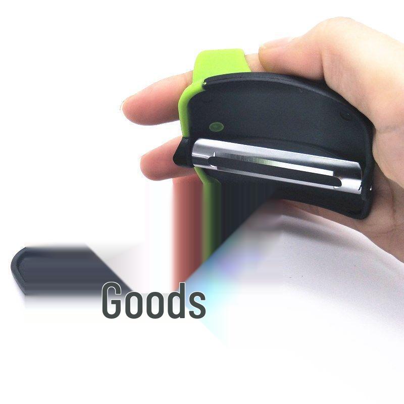 Pelapatate Creativo da Dito in Acciaio Inossidabile: Coltello Multifunzione per Frutta e Melone