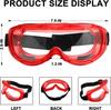 Anti-Fog Safety Goggles Adjustable Chemical Splash Eye Protection Lab Goggles for Women Men