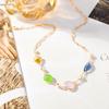 Cross-Border Vintage French Crystal Necklace: Elegant, Luxurious, Versatile Clavicle Chain for Women