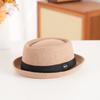 Wool Felt Bowler Hat with Textured Crown & Rolled Brim | British Vintage Style | Unisex Autumn Winter Casual Fedora