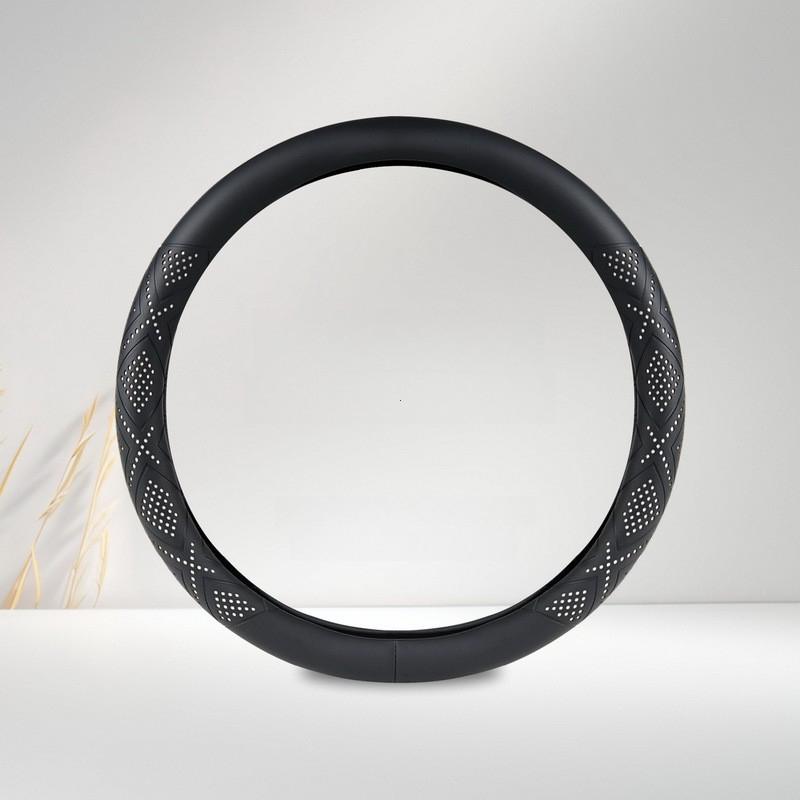 

Чехол на руль из ПУ кожи для VW Magotan Tiguan Polo Passat Универсальный для руля диаметром 38 см Автоаксессуары