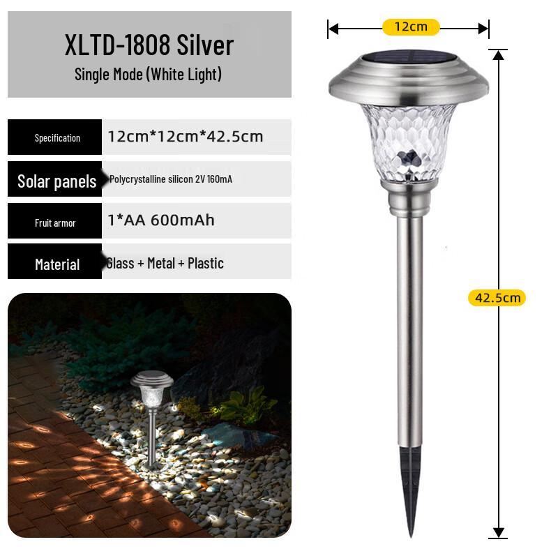 Solar Stainless Steel LED Outdoor Ground Lights