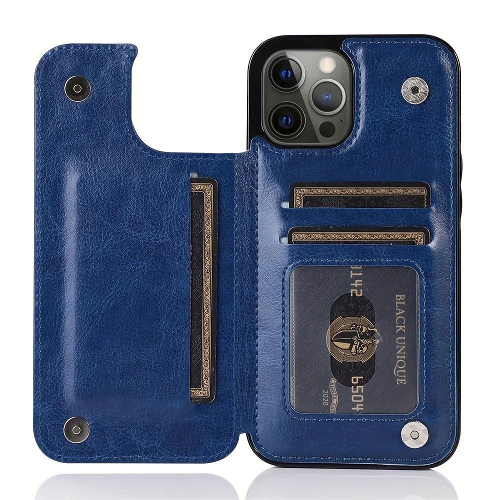Leather Wallet Case For IPhone 14/13/12/11/Pro Max/Mini/XR/X/XS Max/8/7/6S/6 Plus/SE2/SE3/2022/2020 - Card Holder & Flip Back Cover