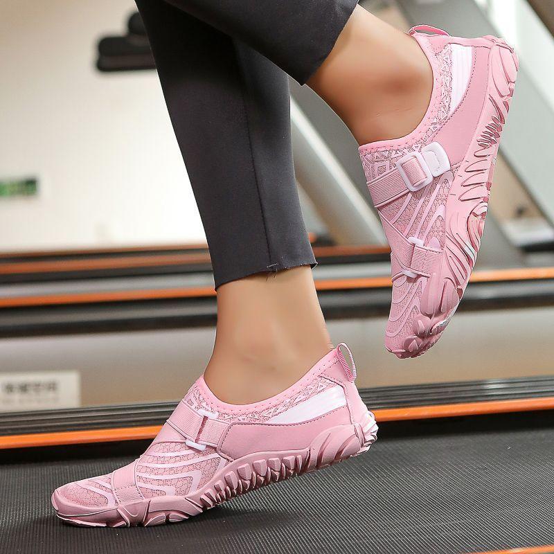 Indoor Fitness Shoes Silent Shock-Absorbing Treadmill Men's Home Exercise Pilates Aerobics Yoga Women's Canyoning