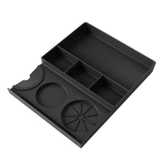 Espresso Sıkıştırma Matı Kaymaz Silikon Sıkıştırma Matı Isıya Dayanıklı Kahve Sıkıştırma İstasyonu Ev Baristaları İçin