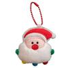 Christmas Santa Plush Toy With Star Tree Design For Holiday Gift Decor
