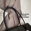 Messenger Bag PU Underarm Bag Square Retro Handbag Versatile Retro PU Shoulder Bag  Lady Gift