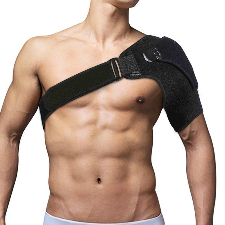 Adjustable Shoulder Strap Sports Straps Shoulder Protection Anti-scratch Shoulder Strap 50x23cm чёрный