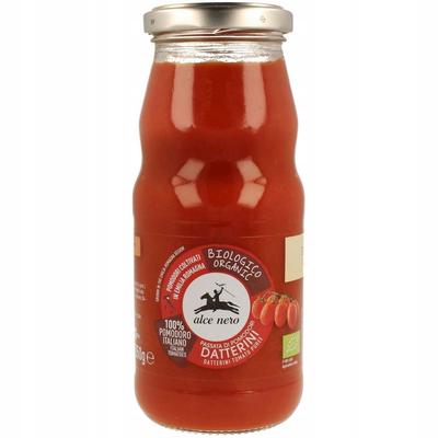 TOMATO PASSATA SAUCE (FROM DATE TOMATOES) ORGANIC 350 G - ALCE NERO