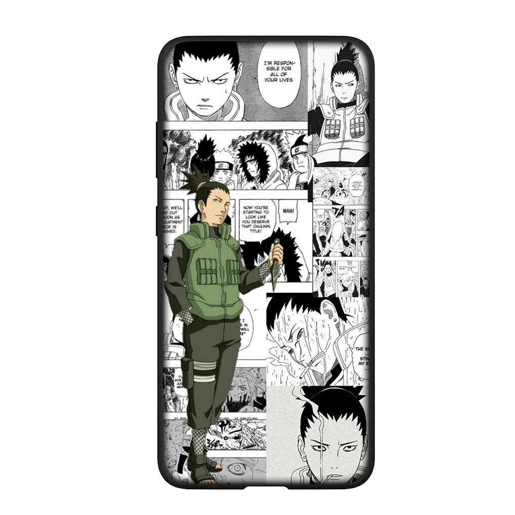 For Motorola Moto Edge 70 60 50 G54 G86 G24 Samsung Galaxy S25 iPhone 17 16 15 Xiaomi Redmi Note 14 13 Pro Max Phone Case Naruto Nara Shikamaru Cover