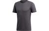 T Shirts Men's Dark Gray Crew Neck Moderate Straight Fit CZ5471