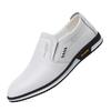 Men's Summer Breathable Casual Fashion Leather Shoes - Korean Style Trend