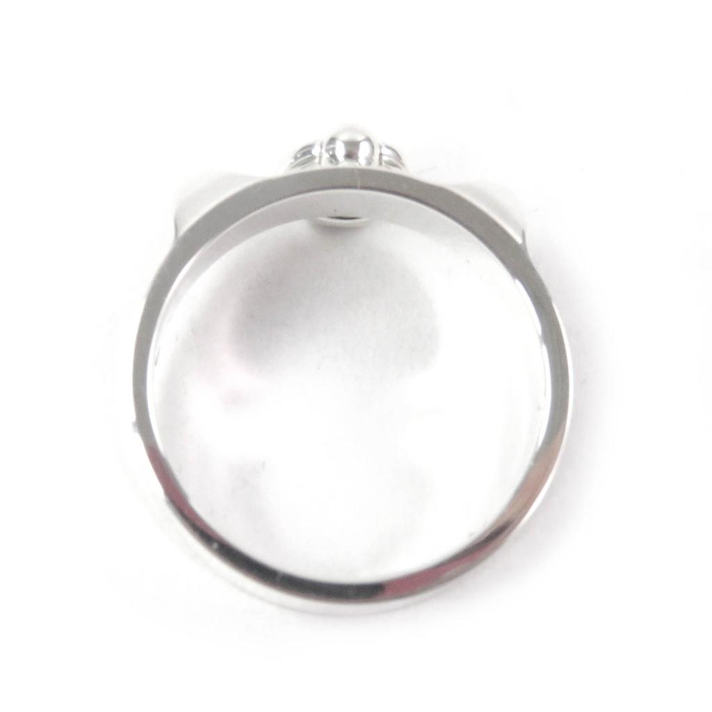 Pristine HERMES Ring Corey de Cyan Purchased in 2025 Silver AG925 Women Used