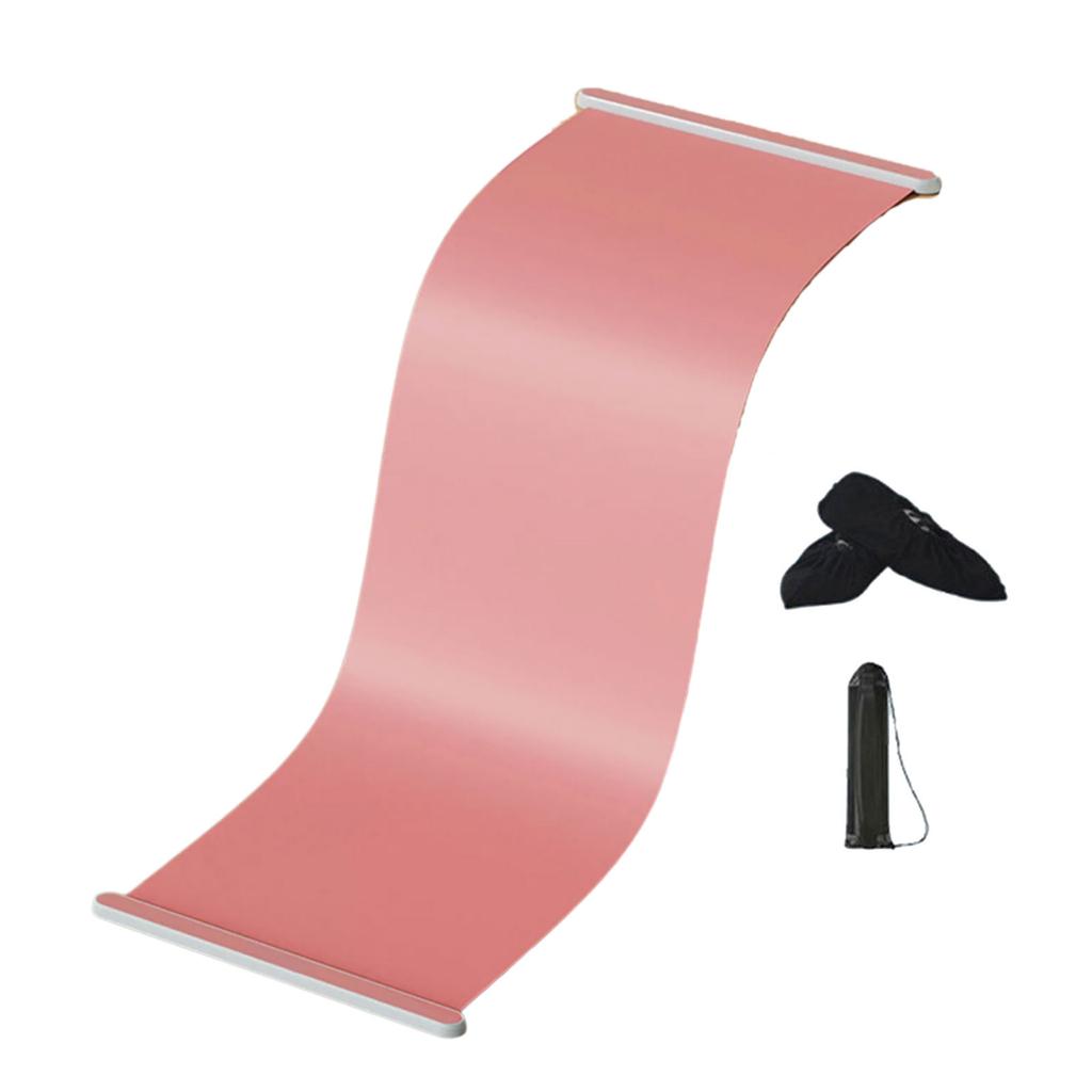 Sports Workout Board Abdominal Plank Training Mat for Working Out, Yoga Sliding Mat Fitness Slide Board Pilates Board