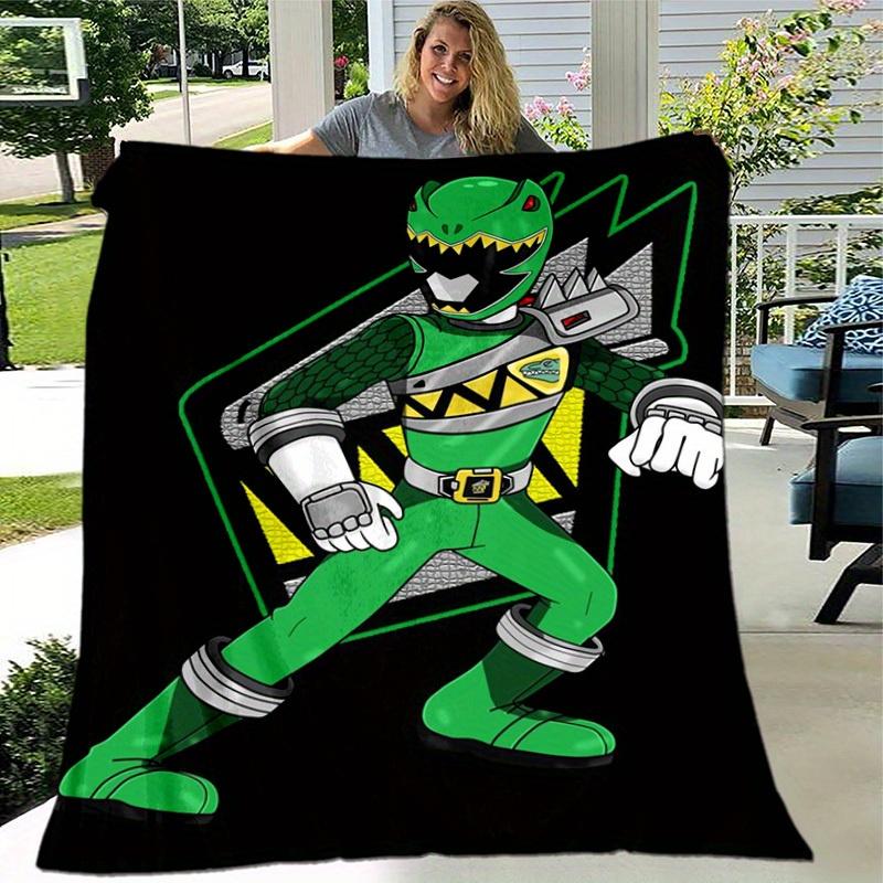 1pcPower Rangers Green Ranger Blanket - Soft Comfortable, Suitable for All Seasons, Perfect Gift for Home BlanketA043043m