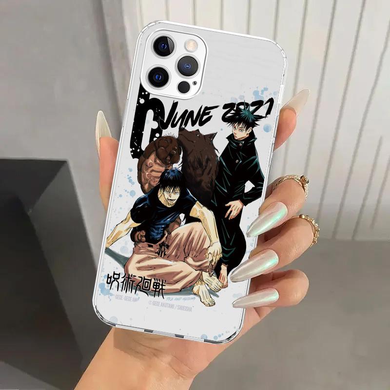 

Чехол для телефона Jujutsu Kaisen Фушигуро Тодзи для iPhone 17 Air 16 15 Plus 14 13 Mini 12 11 Pro Max 16E 7 8 SE 2020 Мягкий чехол с принтом iPhone 13 Pro