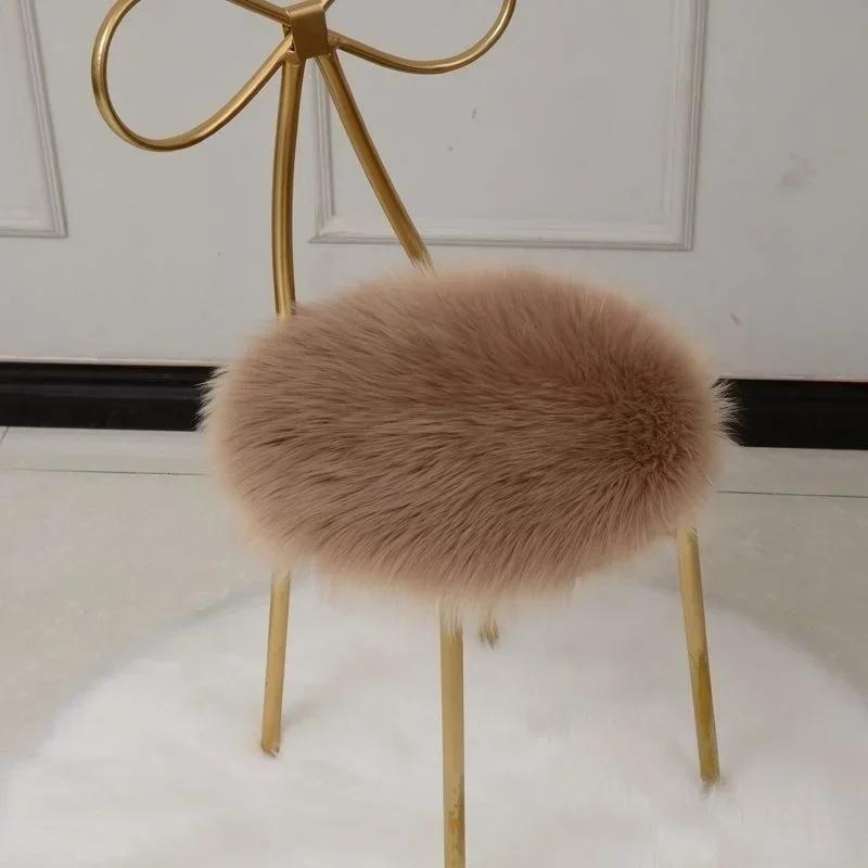 Artificial Sheepskin Rug Bedroom Mat Wool Warm Hairy Carpet Chair Cover Home Docoration Seat Fur Pad Carpets for Living Room