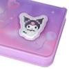 Sanrio Kuromi Pencil Opening Holds 6 Includes Mini Sharpener and Name Item Number 264989 Double-Sided Case, Double-Sided Type, Pencils, Space,