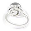 Silver Ring 'Pearl Beauty' Gray