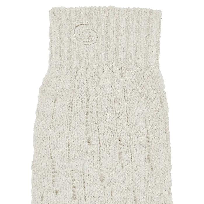 ERRATIC SCOTCH LEG WARMER / BEIGE