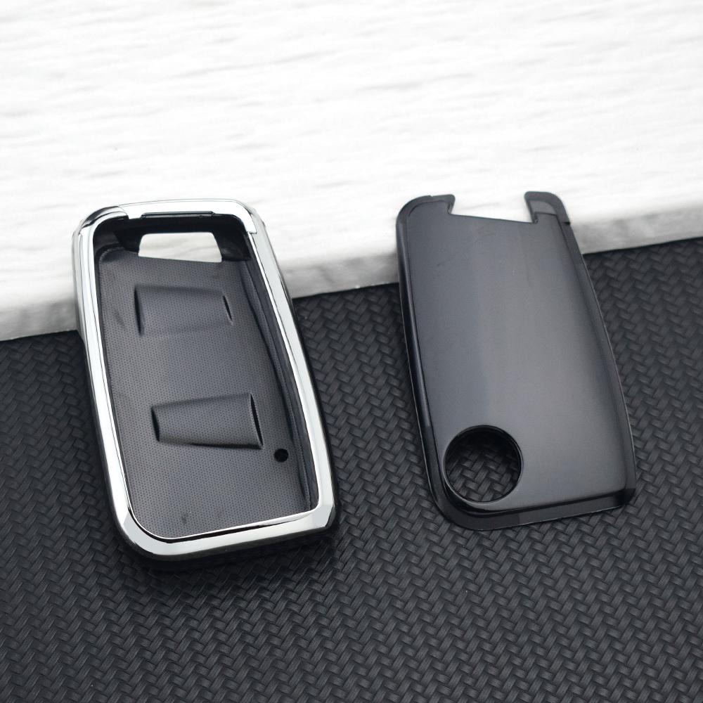 Anti-scratch TPU Car Key Case Cover for Volkswagen VW Passat B8 Magotan Skoda Superb A7 Key Fob Shell with Keychain Accessories