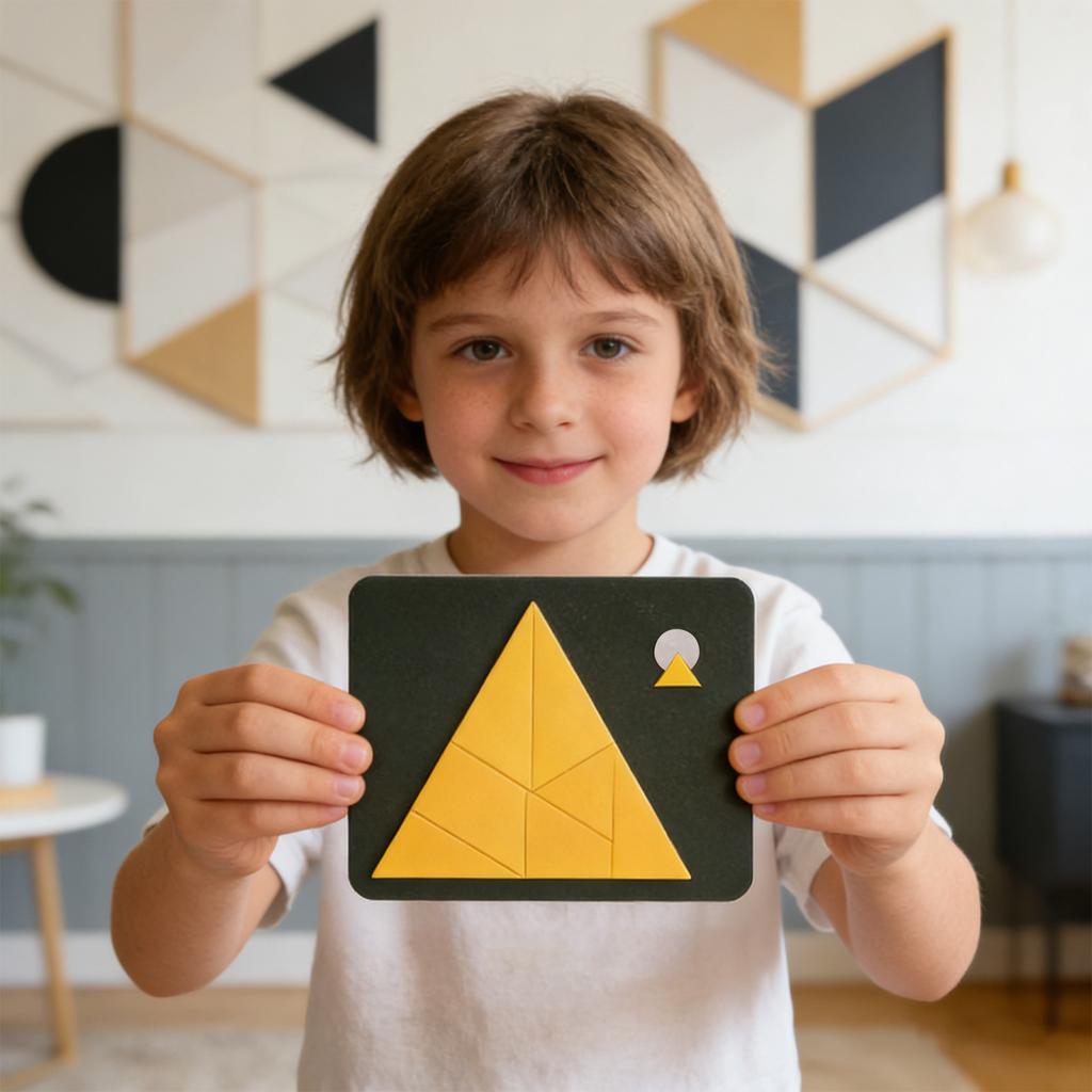 Puzzles, Wooden Block Puzzle Challenges, Wooden Irregular Shape Puzzles, Family Game Night Challenge Games With Unique Geometric