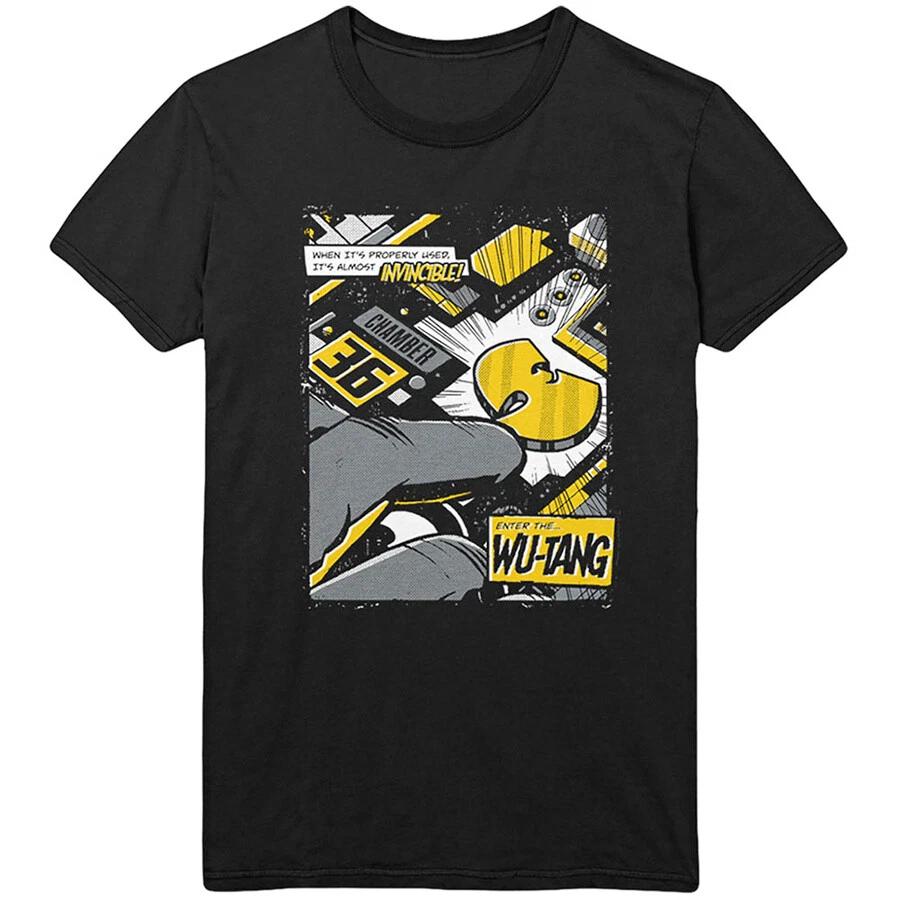 Wu Tang Clan - Invincible - Black T-shirt XS