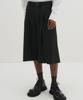 DNSR Belted Stripe Bermuda Slacks Black