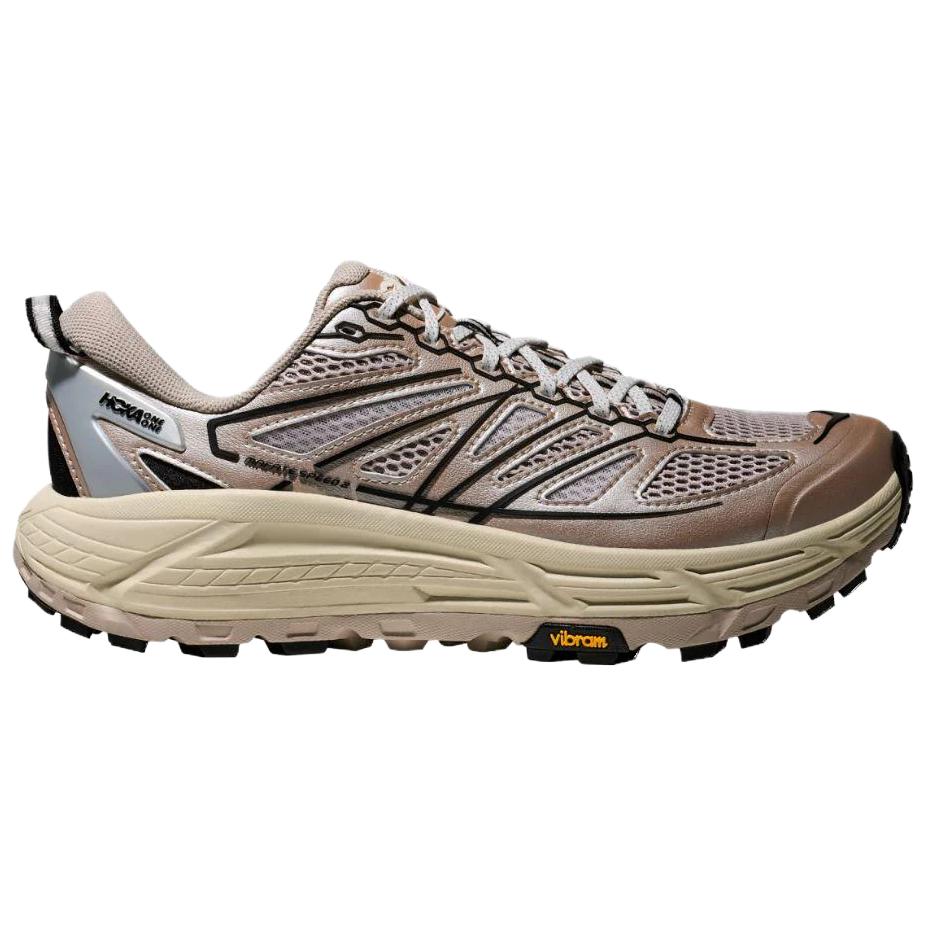 HOKA Mafate Speed 2 Putty Black Unisex Sneakers Grey 1171891-PLCK