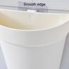 Flower Pot Simple Elegant Semicircle Wall-mounted Garden Plant Succulent Pot Gardening Supplies