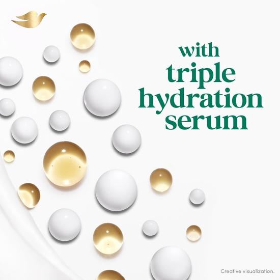 DOVE Osvěžující sprchový gel s trojitým hydratačním sérem, 800 ml