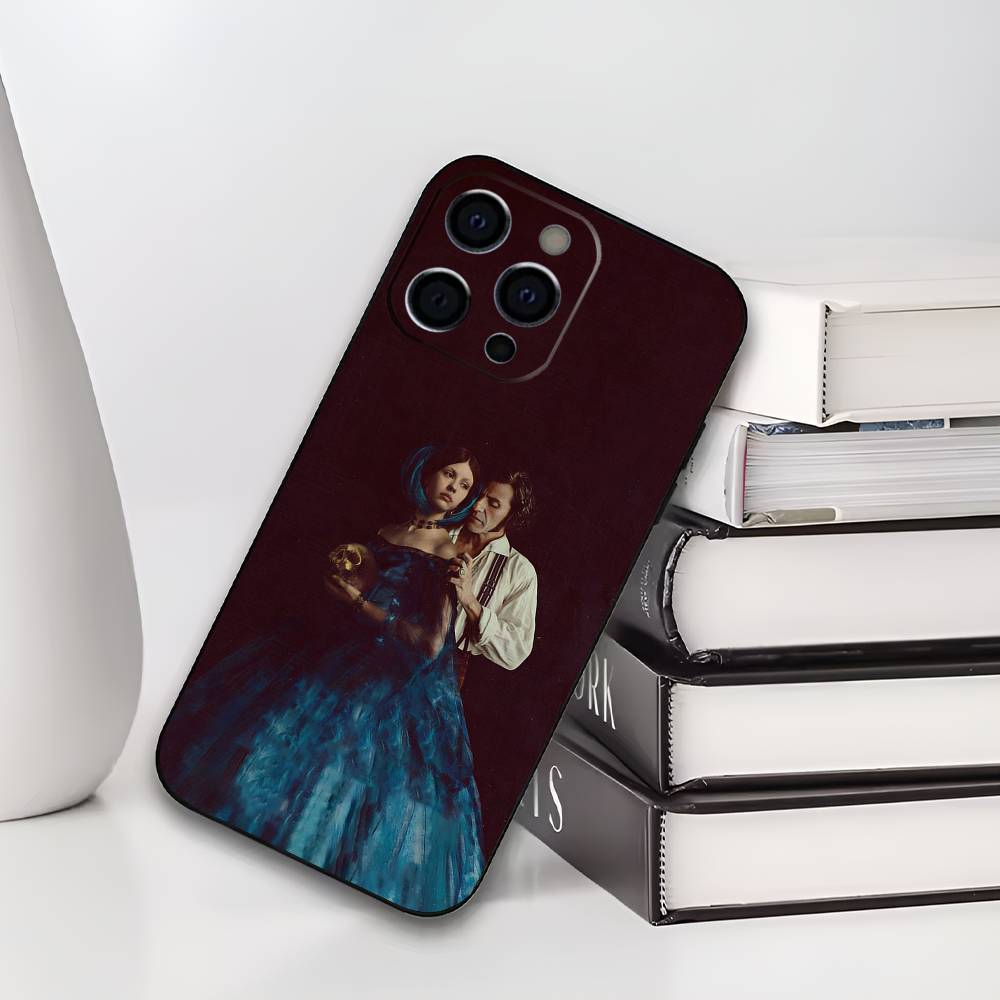 

Frankenstein guillermo del toro Phone Case For iPhone 17,16,15,14,13,12,11 Plus,Pro Max,XS,Soft Black Cover iPhone12