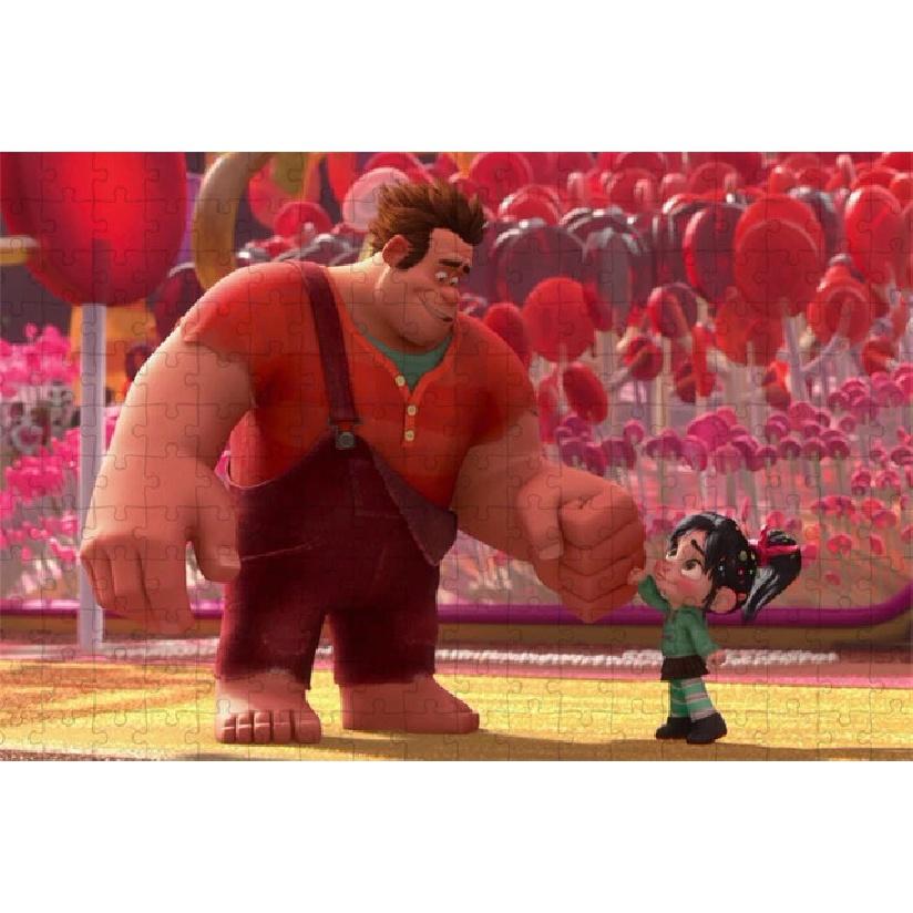 

Baymax Cardboard Puzzle Wreck-It Ralph Jigsaw Puzzles Vanellope Puzzles Disney Cartoon Toys Hobbies Intellectual Puzzles for