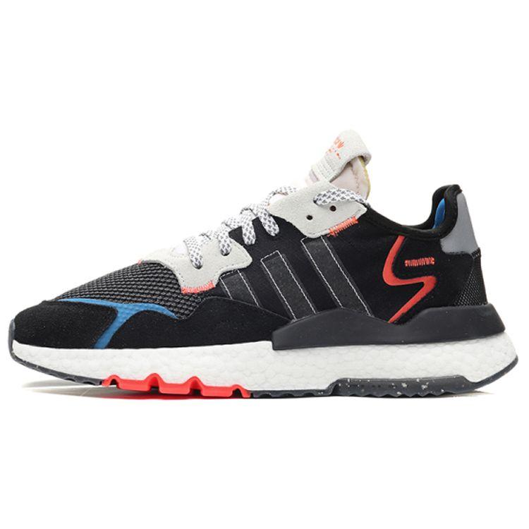 

Кроссовки унисекс adidas Nite Jogger Blue Bird Black White EF8719