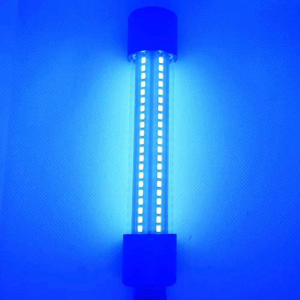 White Green Blue LED Underwater Light 126LEDs Lures Finder Lamp 12V Fishing Light Submersible