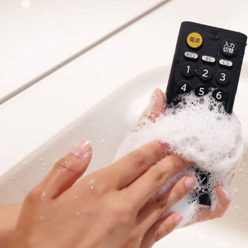 TV remote control WR-JF01B [Washable black]