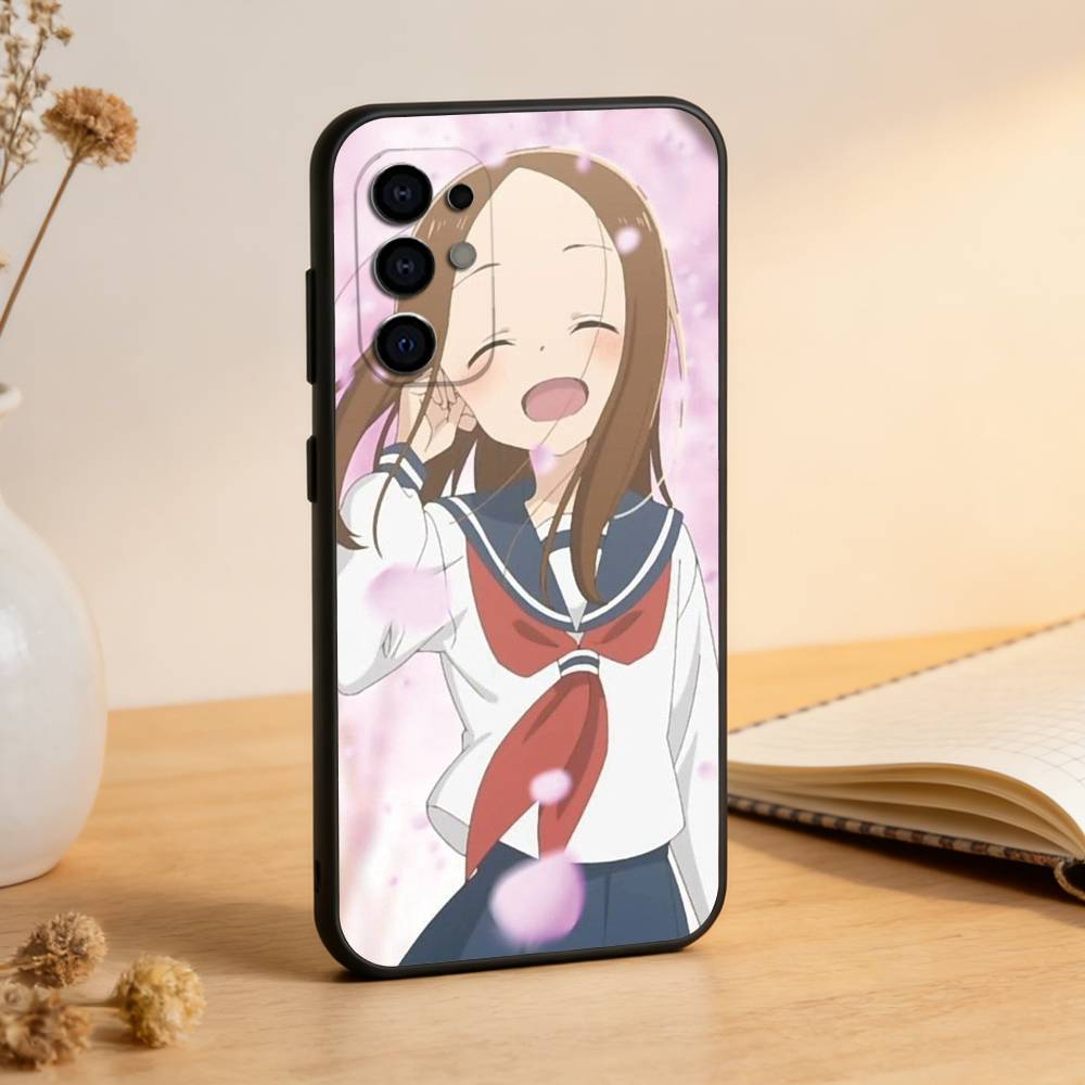 

Karakai Jouzu no Takagi-san Phone Case For Samsung S25,S24,S21,S22,S23,S30,Ultra,S20,Plus,Fe,Lite,Note,10,Black Cover Samsung S205G